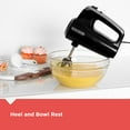 BLACK+DECKER Helix Performance Premium 5Speed Hand Mixer, Black
