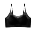 thumbnail image 2 of Seamless No Underwire Bra For Women Push-up Backless Full Coverage Women Underwear Tank bras with Soft Support Black Free Size, 2 of 3