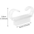 thumbnail image 3 of 3 Pieces Nail Cleaning Brush, Handle Nail Brush Nail Hand Scrubbing Cleaning Brush Fingernail Brushes Plastic Clean Brush (Transparent color) Y7MJQJS, 3 of 4