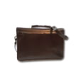 thumbnail image 2 of Unisex Toure Leather Briefcase Walnut Brown, 2 of 2