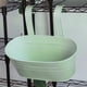 thumbnail image 3 of Inicio Oval Planta de metal Maceta Valla Balcón Jardín Macetas colgantes, 3 of 4