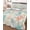 Blue Teal Red, variant on Quilt King Size Bedding Set, Teal Red Coastal Reversible Summer Quilt 3 Pieces, Nautical Seahorse Beach Coral Starfish Retro Lightweight Bedspreads Coverlets with 2 Pillow Shams for All Seasons