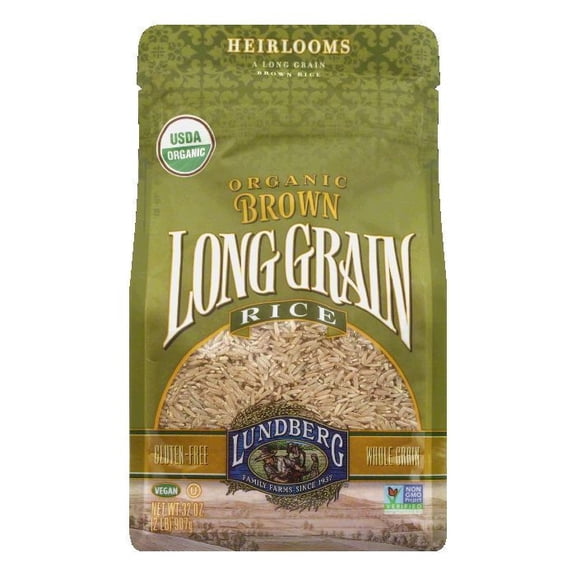 Lundberg Family Farms Organic Long Grain Brown Rice - 6 ct