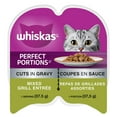 thumbnail image 1 of Whiskas Perfect Portions Mixed Grill Entrée Cuts in Gravy Wet Cat Food, 1 of 9