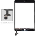 thumbnail image 3 of for iPad Mini 3 A1599 A1600 Touch Screen Replacement（No Home Button） Front Glass Panel Replacement(No LCD, No Instructions with IC Chip & Tool Kits & Screen Protector (Black), 3 of 7