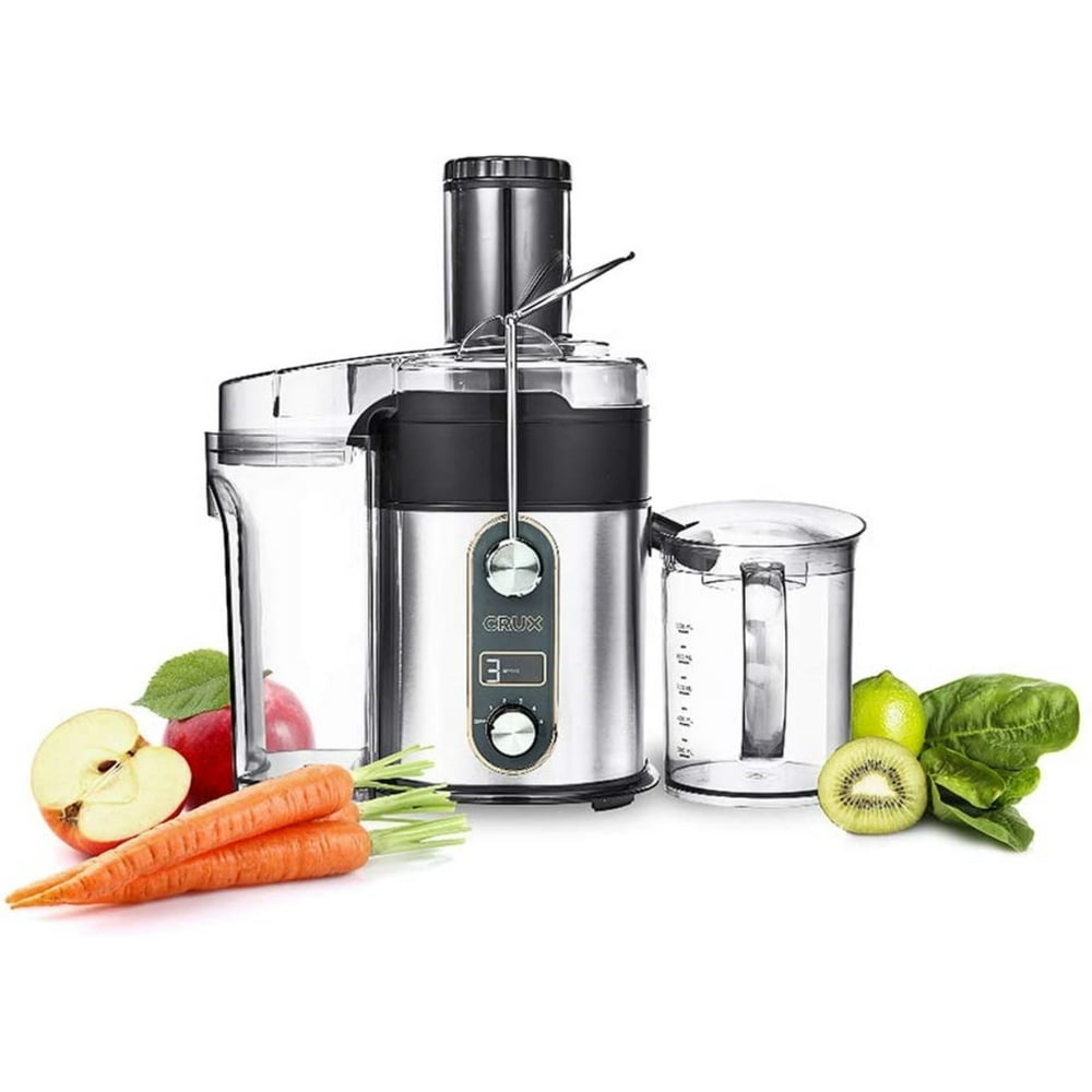 CRUX 14809 Juicer, 5 Speed, Clear