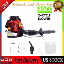 80CC Gas Backpack Leaf Blower, 2 Stroke ,900 CFM, 206 MPH , Variable Speed & Cruise Control, Ergonomic Harness, Reduced Emissions, for Fast Yard Cleanup