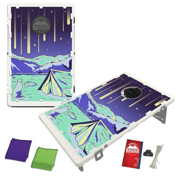 Camping Dream Portable 2x3 Bean Bag Toss Cornhole Style Game by BAGGO