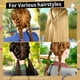 thumbnail image 3 of Elastic Hair Bands, Elastics for Hair, Hair Elastics, Rubber Bands for Hair, Small Hair Ties, 300pcs, Light Brown, 3 of 5