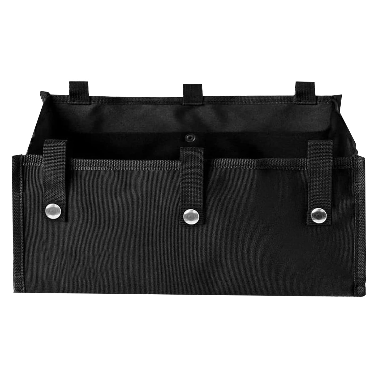 2Pcs/1Pc Large Rollator Walker Basket Foldable Walker Basket Oxford Cloth Under Seat Rollator Bag Basket Carry Insert for Four Wheel Rollator Multipurpose Walker Basket for Seniors Women Men