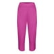 thumbnail image 3 of MKLEKYY Leggings de mujer de vestir Pantalones de yoga deportivos huecos de color sólido para mujer Leggings de color sólido Pantalones cortos, 3 of 4