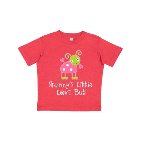 

Inktastic Grammy Love Bug Valentines Day Childs Gift Toddler Toddler Girl T-Shirt