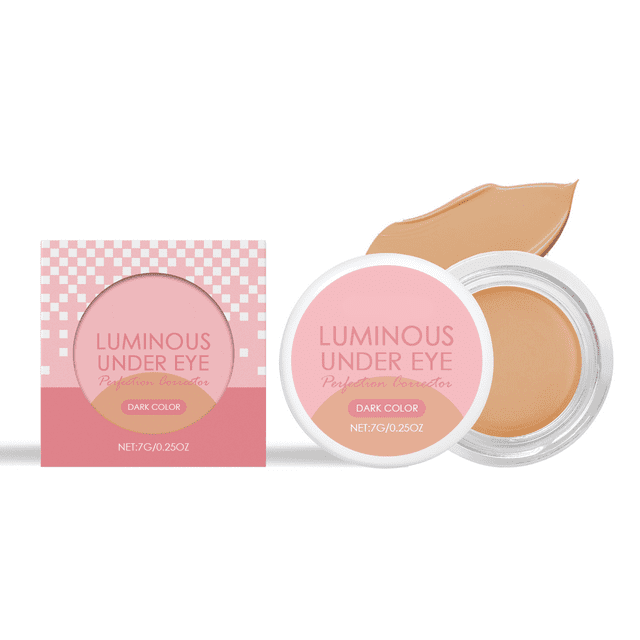 Under Eye Brightener Brightening Concealer under Eye Perfection Corrector Full Coverage under Eye Concealer Moisturizing Smooth for Dark