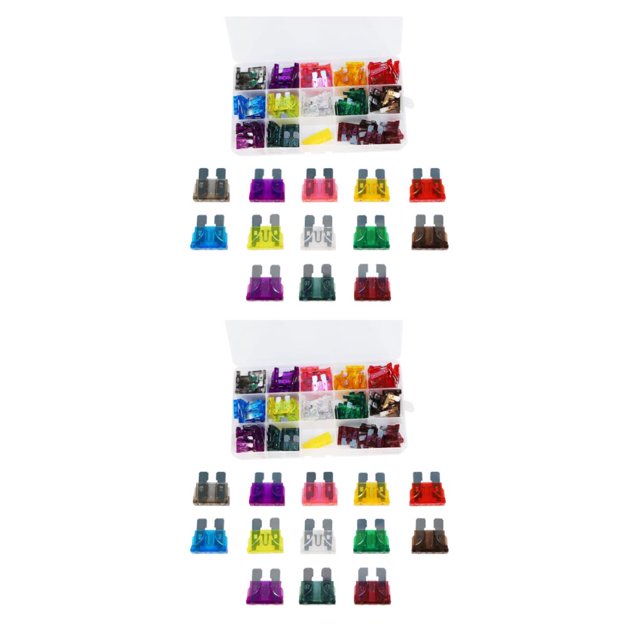 yingyy 140pcs Zinc Alloy Fast Detection For Medium Assortment Kit Transparent Suitable For Medium Shown as Pictures 2Set