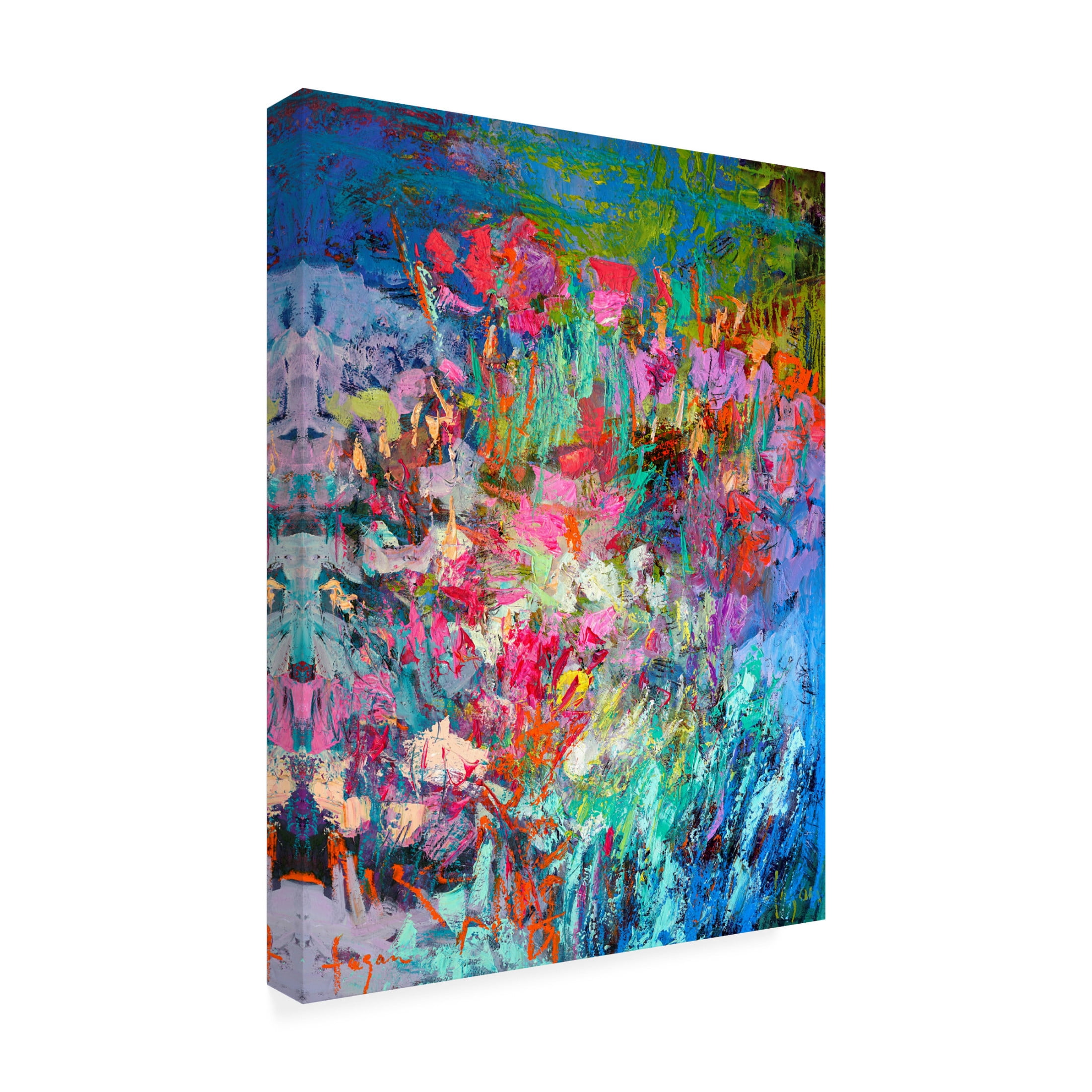 Canvas Wall Art - Dorothy Fagan 'Forevermore Ii' Wall Art for Living Room, Bedroom, or Office D?cor by Trademark Fine Art - 18 x 24 Inches