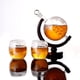 thumbnail image 4 of Decantador De Whisky Dispensador de licor Globe Dispensador de licor de cerveza de vidrio de gran capacidad Decoración de la barra del hogar Likrtyny Libre de BPA, 4 of 9