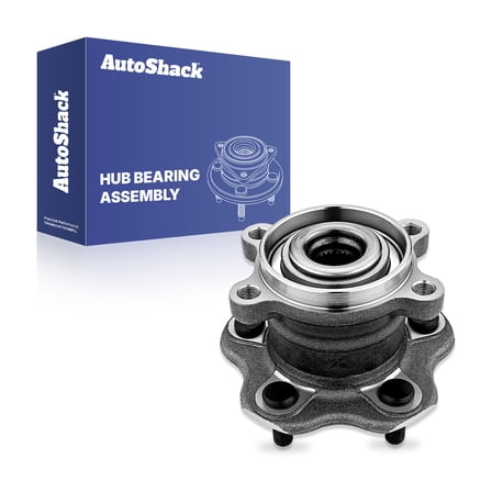 AutoShack Rear Wheel Hub Bearing Assembly without ABS | Replacement for 2008-2020 Nissan Rogue 2017-2022 Nissan Rogue Sport | 1-PC