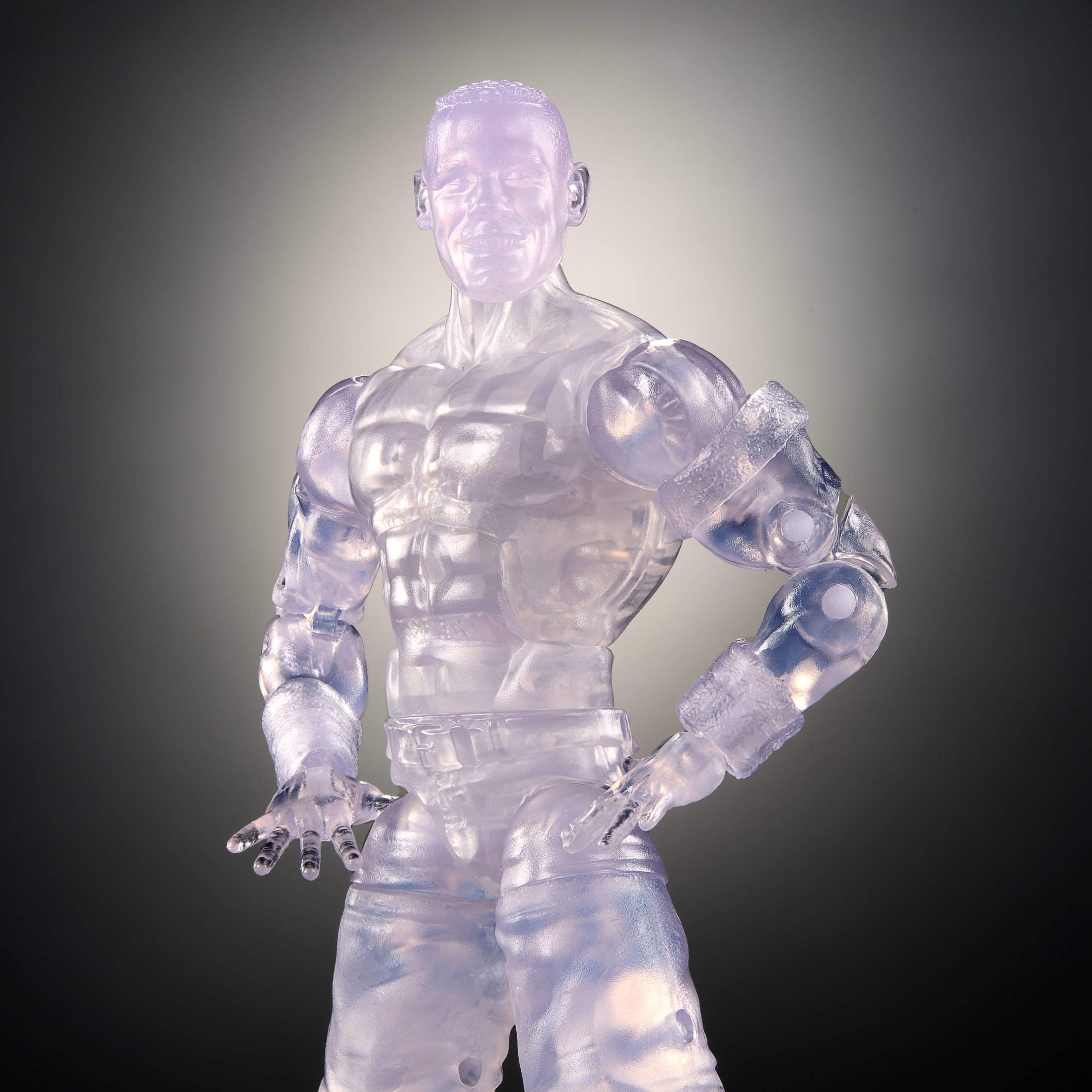 WWE Elite John Cena Action Figure, Greatest Hits 2025, 6-inch Transparent Collectible with Accessories