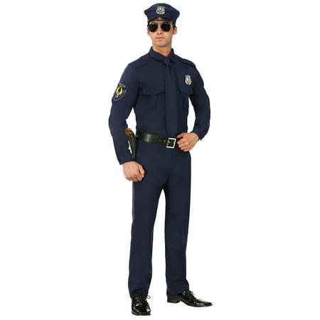 Plus Size Men's Cop Costume