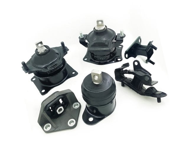 Engine Mount and Transmission Mount Kit Compatible with 2003-2007 Honda Accord 3.0L V6 Automatic Transmission 6 Piece 