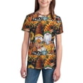 thumbnail image 3 of Wukai Welcom Fall Youth Unisex Short Sleeve T-Shirt for Boys, Girls, Teens, and Kids-X-Small, 3 of 7