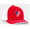 Chicken Red/White, variant on Embroidered American Flag Filled Farm Animals Youth Children's Mesh Back Trucker Hat, Horse, Red/White
