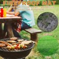 thumbnail image 4 of QUETO Tapis Anti-Éclaboussures pour Barbecue, Protection de Sol, Résistant au Feu 39x60 Pouces, 4 of 5