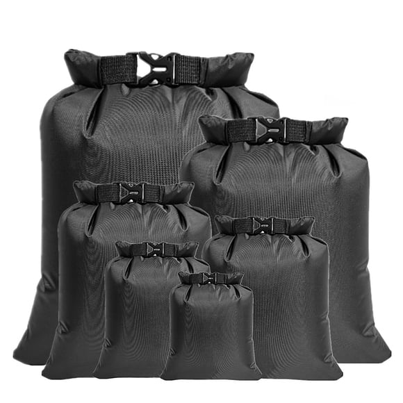 Yeacher 6 PCS Outdoor Waterproof Bag Dry Sack for Drifting Boating Kayaking Beach