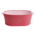 thumbnail image 4 of Escurridor De Doble Capa, Cuenco De Plástico Para Aperitivos Y Frutas, Escurridor De Frutas Multifunción, Cesta De Almacenamiento, Filtro Colador De Cocina Minnieouse HA023781-00, 4 of 7