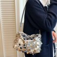 thumbnail image 5 of Women Sequin Bag Small Shoulder Tote Sparkly Purse Clutch Handbags Evening Bag Party Bling Glitter Sparkle Sequin Purse, 5 of 9