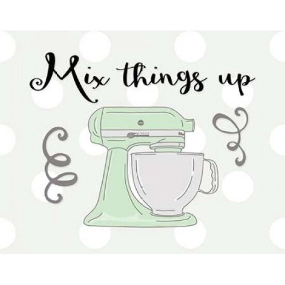 Mix Things Up Poster Print by Tara Moss