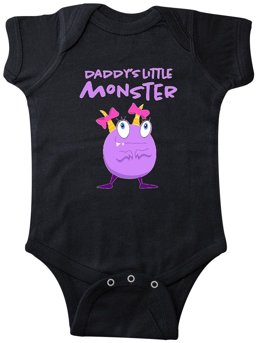 INKtastic - Daddy's Little Monster Infant Creeper - Walmart.com ...
