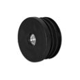 8pcs Black Round M8 Thread Tube Insert Plastic Adjustable