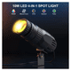thumbnail image 3 of "2pcs 10w Rgbw Luz De Escenario Led Dj Pin Beam Spot Led Belug negro ", 3 of 5