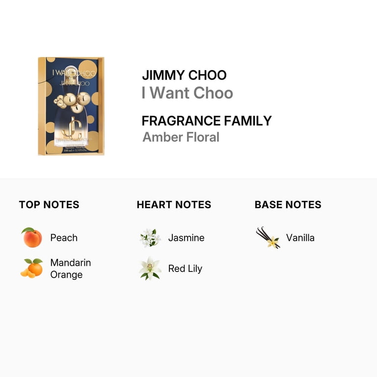JIMMY CHOO ミール　エナメル　黒×ベージュ　リボン Jimmy Choo Ladies I Want Choo Limited Edition EDP Spray 3.4 oz