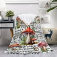 thumbnail image 2 of Yibo Christmas Gnomes Blanket Flannel Soft and Comfortable Anti-static Bed Sofa Blanket, 2 of 7