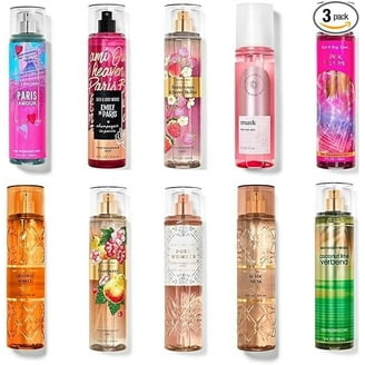 Bath and Body Works Amethyst Waves 3 Pack Fine Fragrance Mist Set