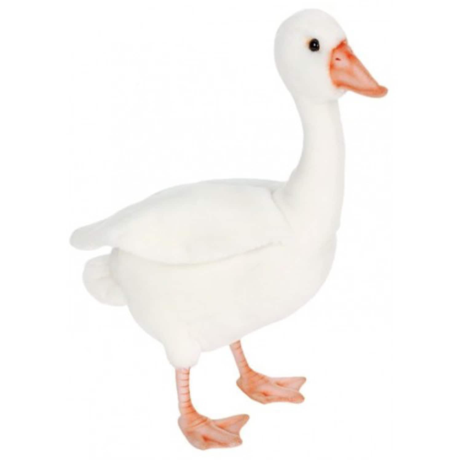 Hansa Young White Duck Plush Toy - Walmart.com