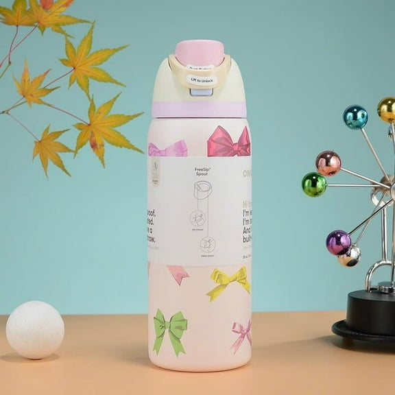 24oz 710ml /32oz 950ml Cup Vacuum Flasks & Thermoses Water Bottle Drinkware Thermo Tumbler Stainless Steel Thermal Mug Cold Hot Coffee-R