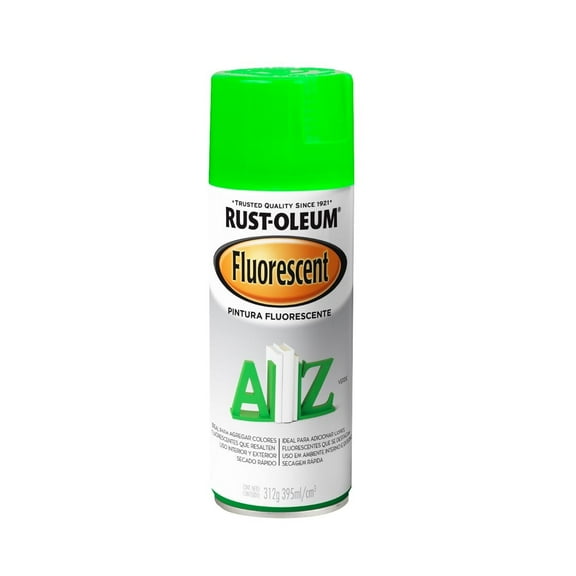 Rust-Oleum Specialty Fluorescent Spray Paint - Bright Green - 11 oz