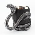 thumbnail image 1 of Taza de cerámica con forma de serpiente con forro de acero inoxidable, 350 ml, 1 of 2