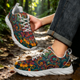 thumbnail image 5 of Men's Full Print Lightweight Lace-up Walking Shoes, 5 of 7