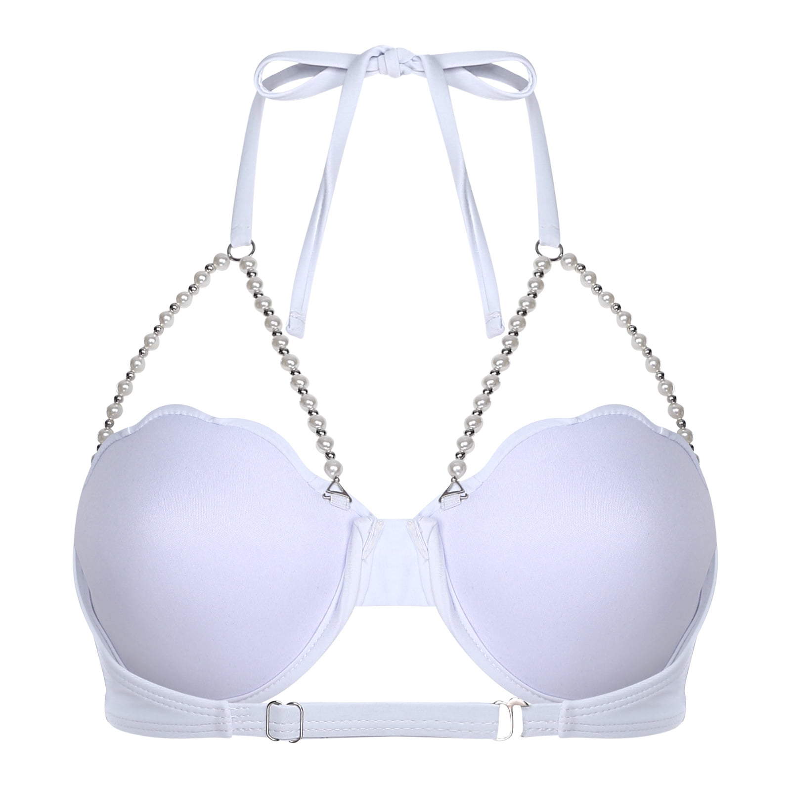 kishidamiki chain bra（dot white） ArtGalleryZen Online Store