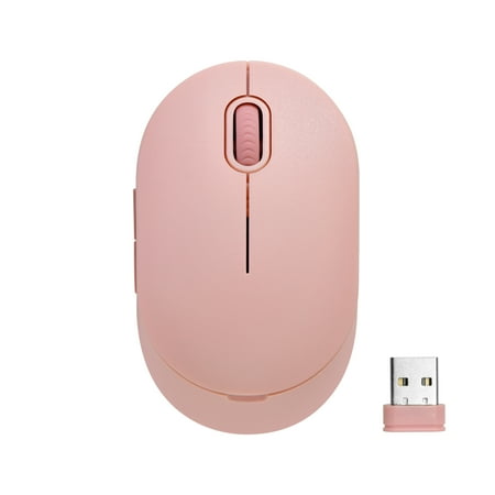 onn Wireless 5-Button Mouse with Adjustable DPI  Pink