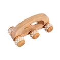 thumbnail image 4 of Rodillo masajeador de madera para músculos, masajeador multifuncional de cuello y cuerpo completo. Estilo B, 4 of 9