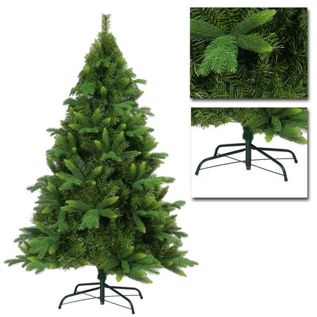 7ft 210cm Deluxe Artificial Christmas Tree with 3 Different Tips Xmas