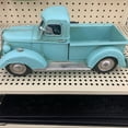 thumbnail image 3 of Vintage Metal Pickup Farm Truck Teal 12X6x6” Rustic Country Decor ~ New!, 3 of 7