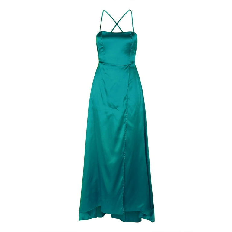 KaLI_store Womens Sexy Sparkly Sequin Party Club Dress Adjustable Spaghetti  Strap Shimmer Bodycon Mini Dress Formal Dresses Mint Green,L - Walmart.com