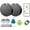 Black-2, variant on Air Tags for Android,Air Tags-1 Pack Android,Android Tracker Tags,2 Year Battery Life,Google Find Trackers for Google'S Find Hub App,IP65 Waterproof Luggage Tracker Android for Keys,Wallets,Luggage