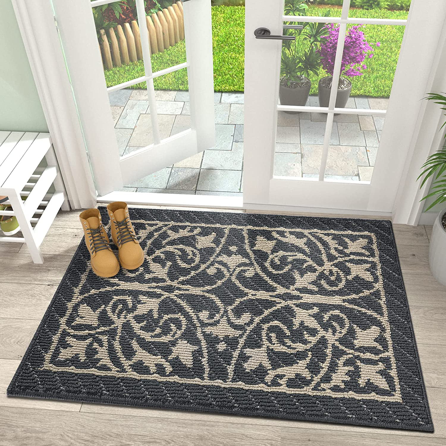 Small Large Heavy Duty Anti Slip Entrance Mat Washable Doormat by Armour Mats 